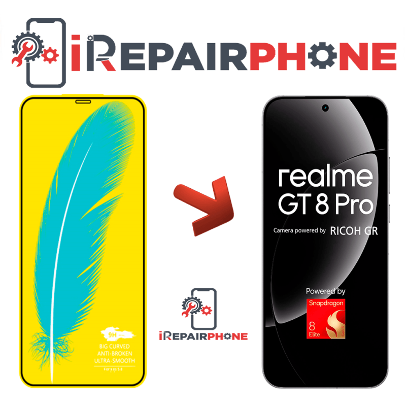 Protector de Cristal Templado Realme GT 8 Pro