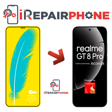 Protector de Cristal Templado Realme GT 8 Pro