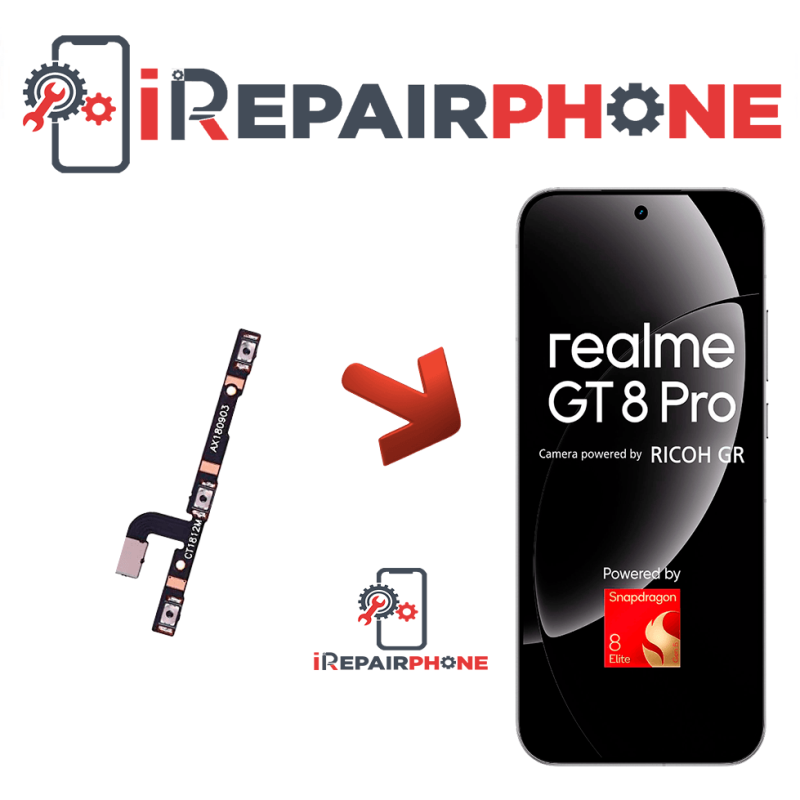 Cambiar Botón Encendido Realme GT 8 Pro