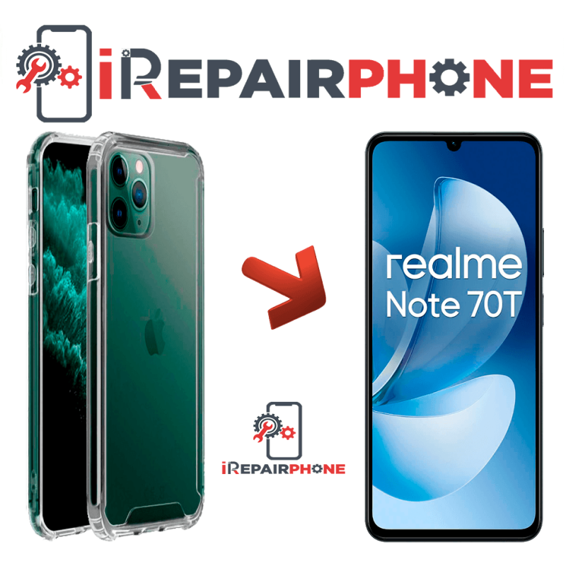 Funda Antigolpes Transparente Realme Note 70T