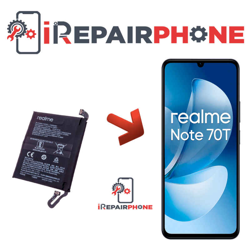 Cambiar Batería Realme Note 70T