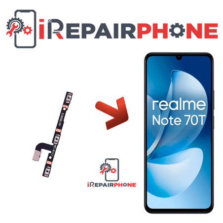 Cambiar Botones de Volumen y Silencio Realme Note 70T