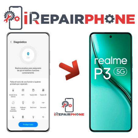 Diagnóstico Realme P3 5G