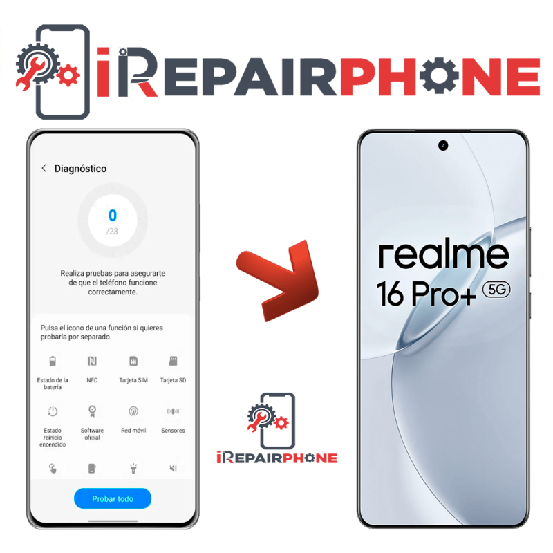 Diagnóstico Realme 16 Pro Plus 5G