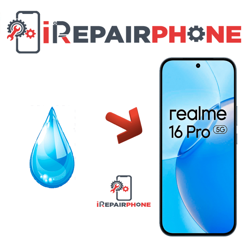 Diagnóstico Realme 16 Pro 5G Mojado