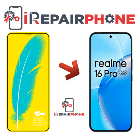 Protector de Cristal Templado Realme 16 Pro 5G