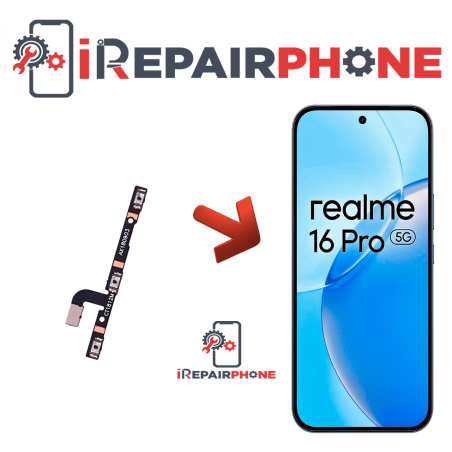 Cambiar Botones de Volumen y Silencio Realme 16 Pro 5G