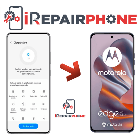 Diagnóstico Motorola Edge 60 Neo