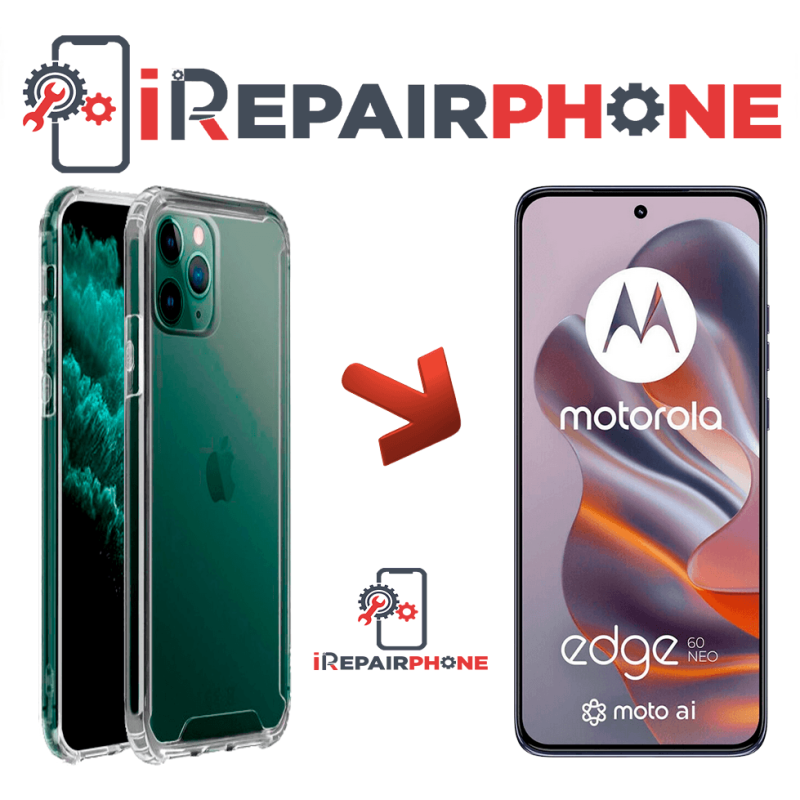 Funda Antigolpes Transparente Motorola Edge 60 Neo