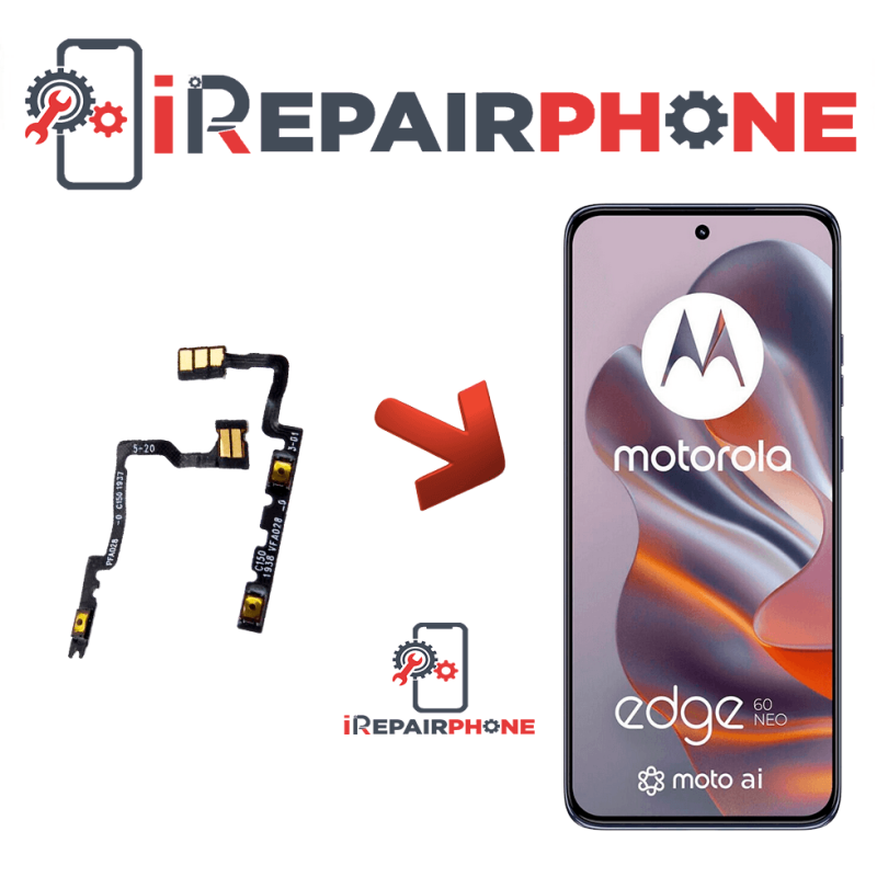 Cambiar Botones de Volumen y Silencio Motorola Edge 60 Neo