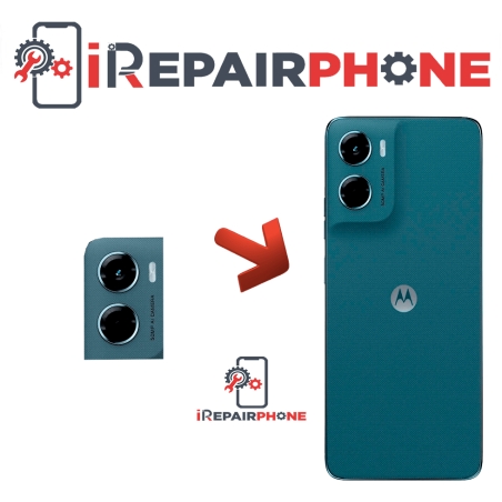 Cambiar Cristal Cámara Trasera Motorola Moto G06