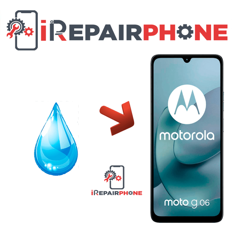 Diagnóstico Motorola Moto G06 Mojado