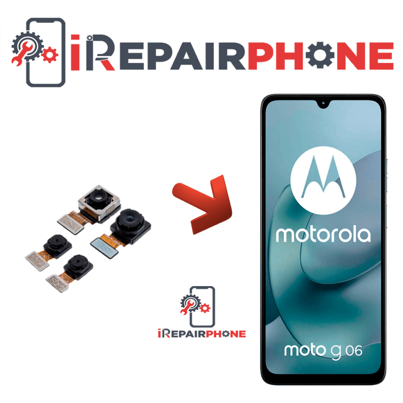 Cambiar Cámara Trasera Motorola Moto G06