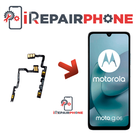 Cambiar Botones de Volumen y Silencio Motorola Moto G06