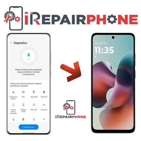 Diagnóstico Motorola Moto G56 5G