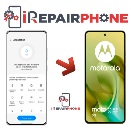 Diagnóstico Motorola Moto G86 5G