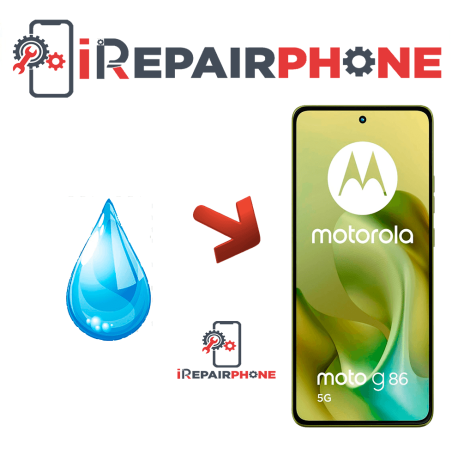Diagnóstico Motorola Moto G86 5G Mojado