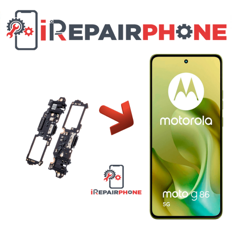 Cambiar Conector de Carga Motorola Moto G86 5G