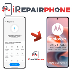Diagnóstico Motorola Moto G86 Power 5G