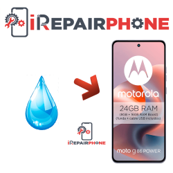 Diagnóstico Motorola Moto G86 Power 5G Mojado