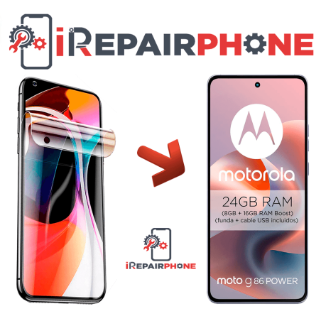 Protector de Pantalla Hidrogel Motorola Moto G86 Power 5G