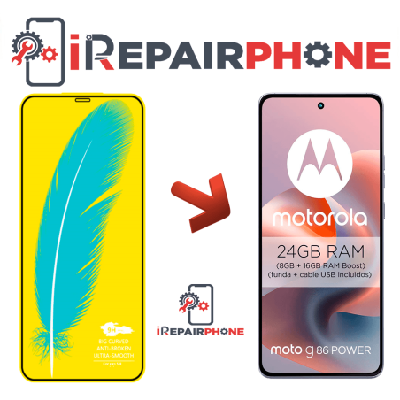 Protector de Cristal Templado Motorola Moto G86 Power 5G