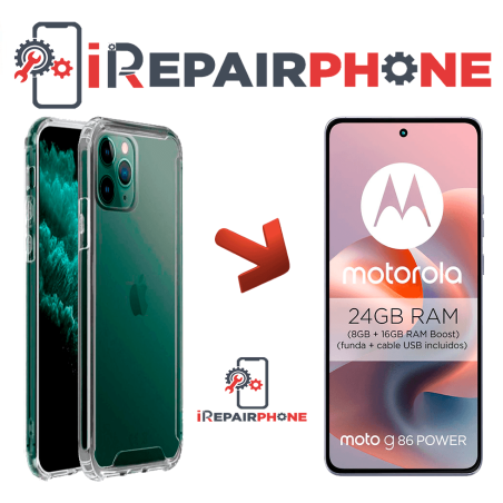 Funda Antigolpes Transparente Motorola Moto G86 Power 5G