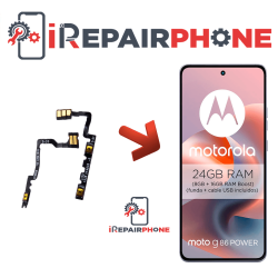 Cambiar Botones de Volumen y Silencio Motorola Moto G86 Power 5G