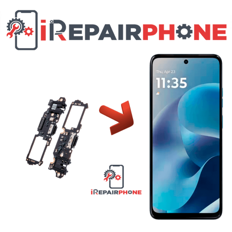 Cambiar Conector de Carga Motorola Moto G17