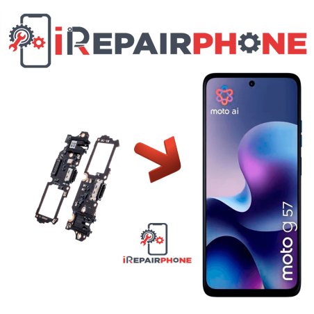 Cambiar Conector de Carga Motorola Moto G57 Power
