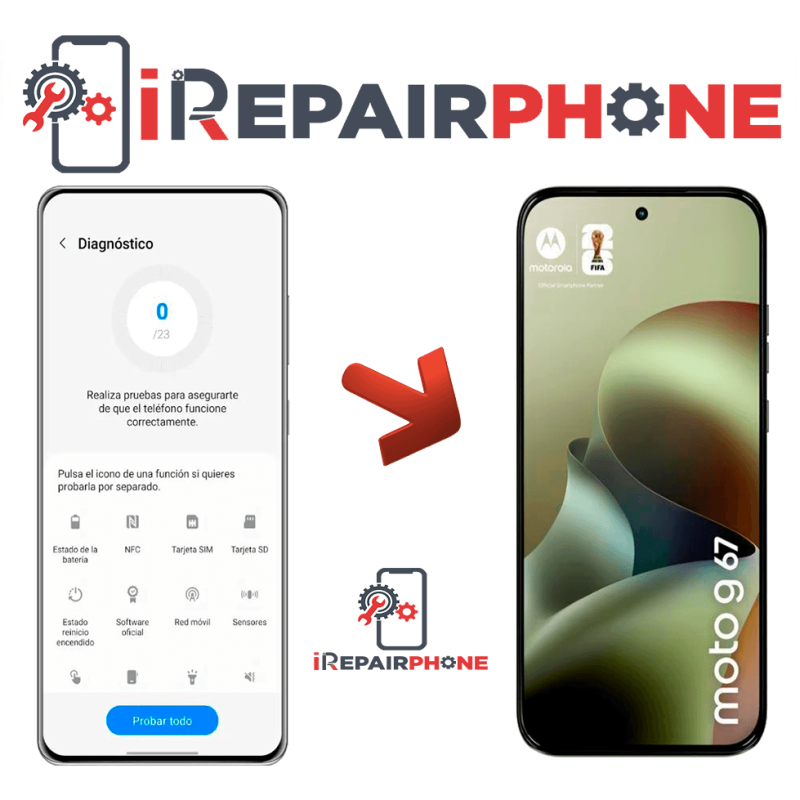Diagnóstico Motorola Moto G67