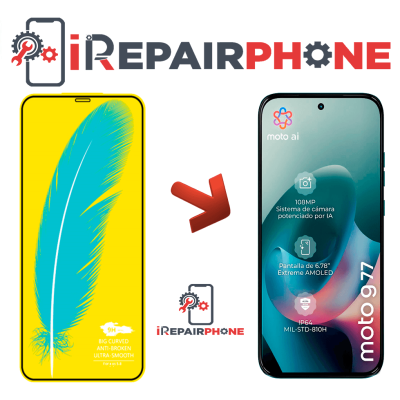 Protector de Cristal Templado Motorola Moto G77