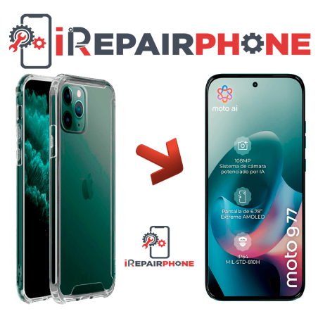 Funda Antigolpes Transparente Motorola Moto G77