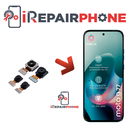 Cambiar Cámara Trasera Motorola Moto G77