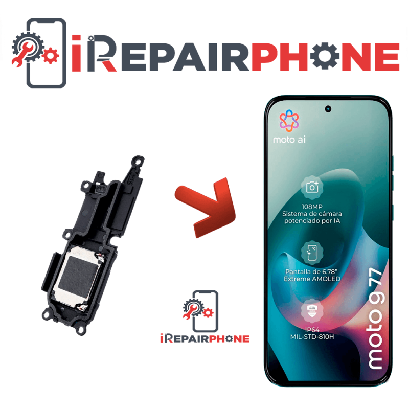 Cambiar Altavoz Motorola Moto G77