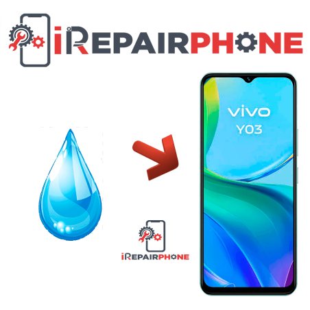 Diagnóstico Vivo Y03 Mojado