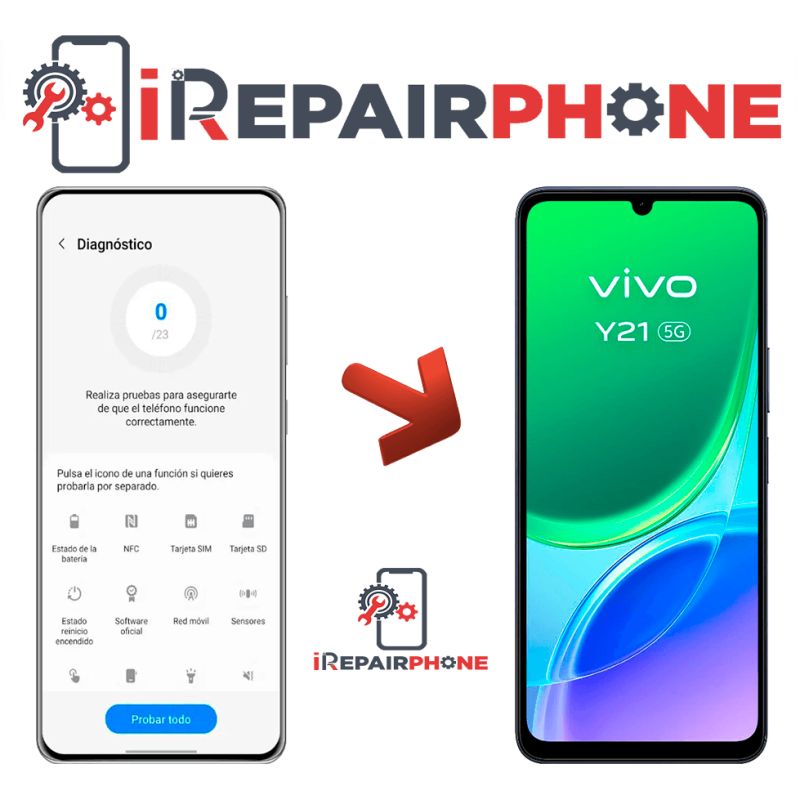 Diagnóstico Vivo Y21 5G