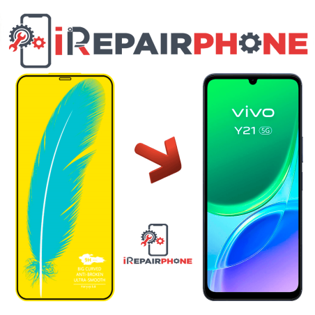 Protector de Cristal Templado Vivo Y21 5G