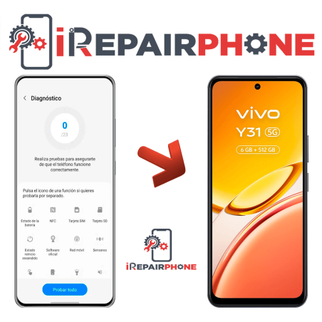 Diagnóstico Vivo Y31 5G