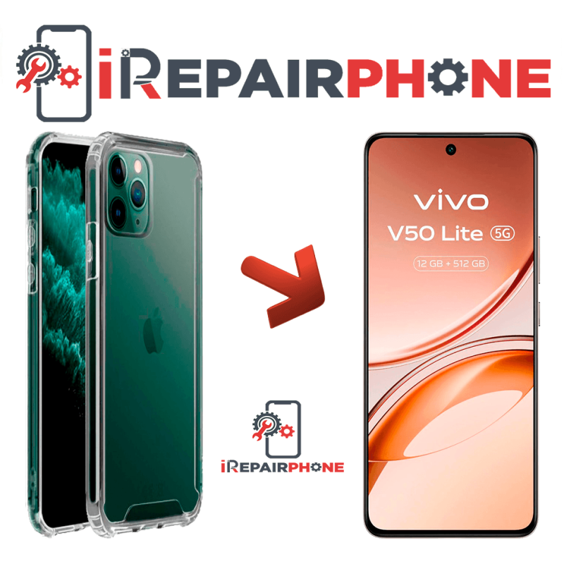 Funda Antigolpes Transparente Vivo V50 Lite 5G