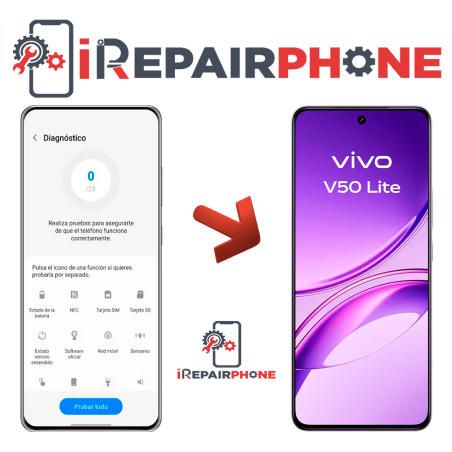 Diagnóstico Vivo V50 Lite