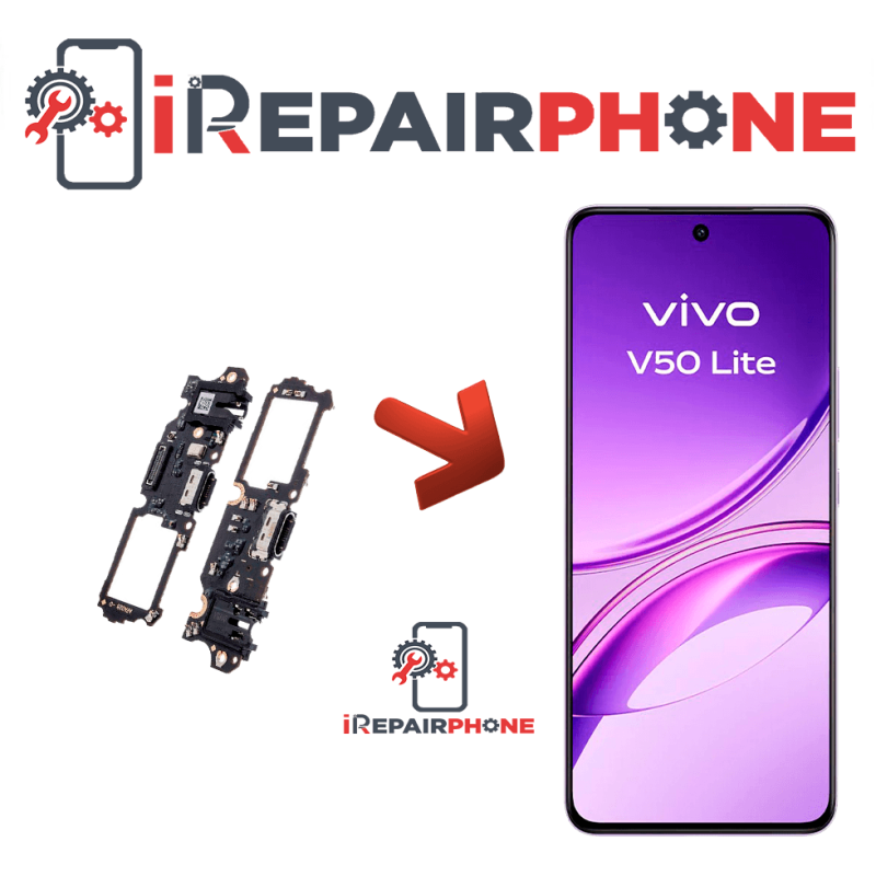 Cambiar Conector de Carga Vivo V50 Lite