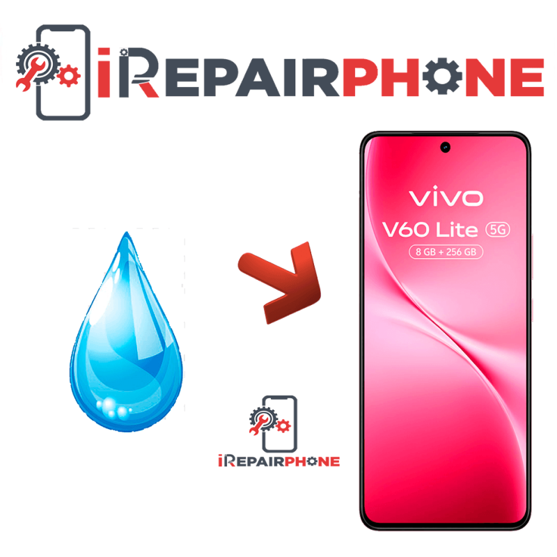 Diagnóstico Vivo V60 Lite 5G Mojado