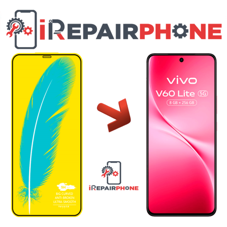 Protector de Cristal Templado Vivo V60 Lite 5G