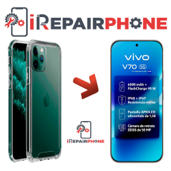 Funda Antigolpes Transparente Vivo V70 5G