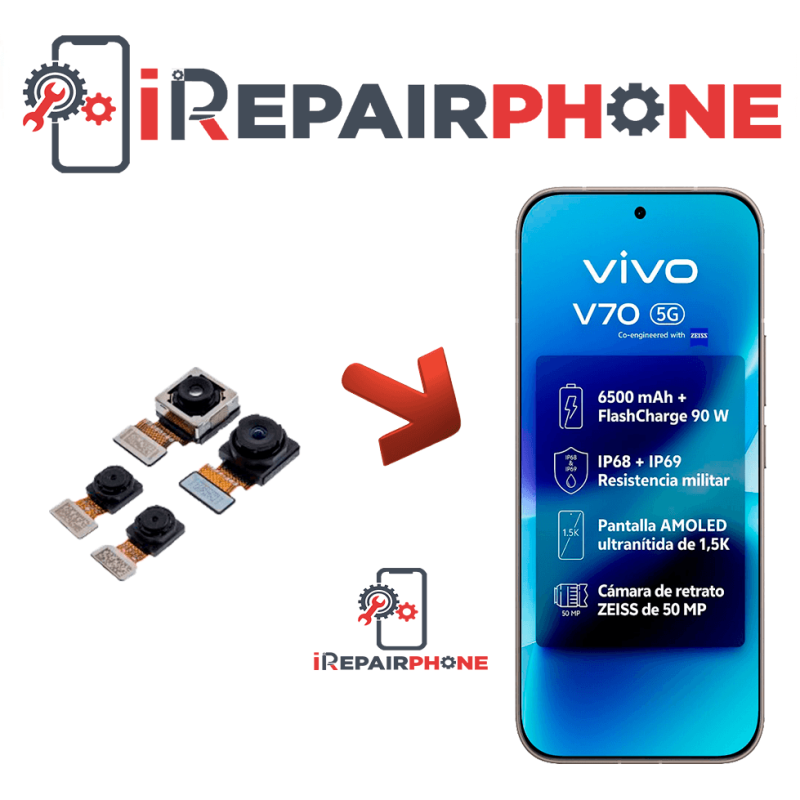 Cambiar Cámara Trasera Vivo V70 5G