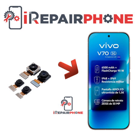Cambiar Cámara Trasera Vivo V70 5G