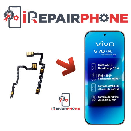 Cambiar Botón Encendido Vivo V70 5G