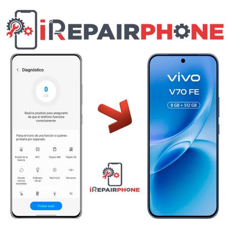 Diagnóstico Vivo V70 FE