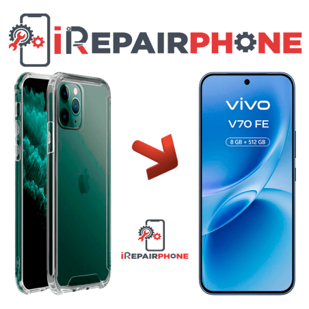 Funda Antigolpes Transparente Vivo V70 FE